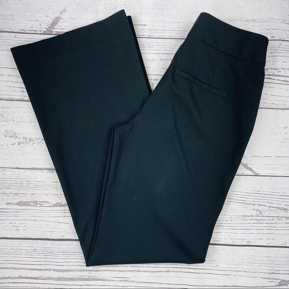 WHBM black 6 button front tuxedo stretchy pockets